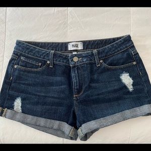Paige Jimmy Jimmy Distressed Short